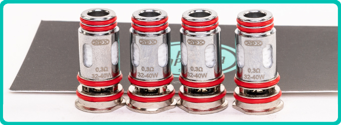 Résistances du Pod Drag X3 Edition LPV